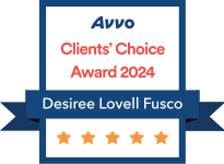 Avvo Client's Choice Award 2024, Desiree Lovell Fusco
